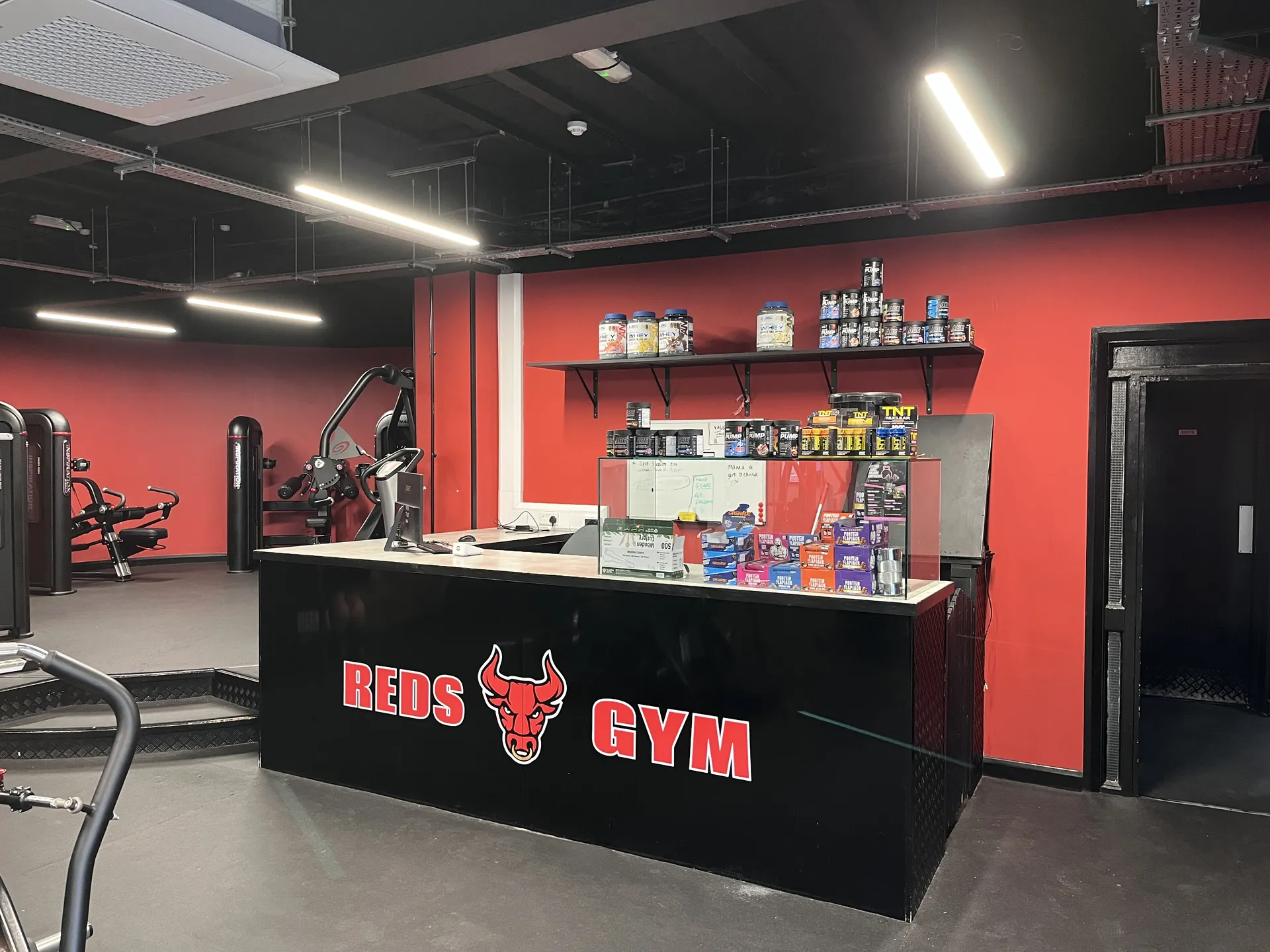Reds Gym main floor